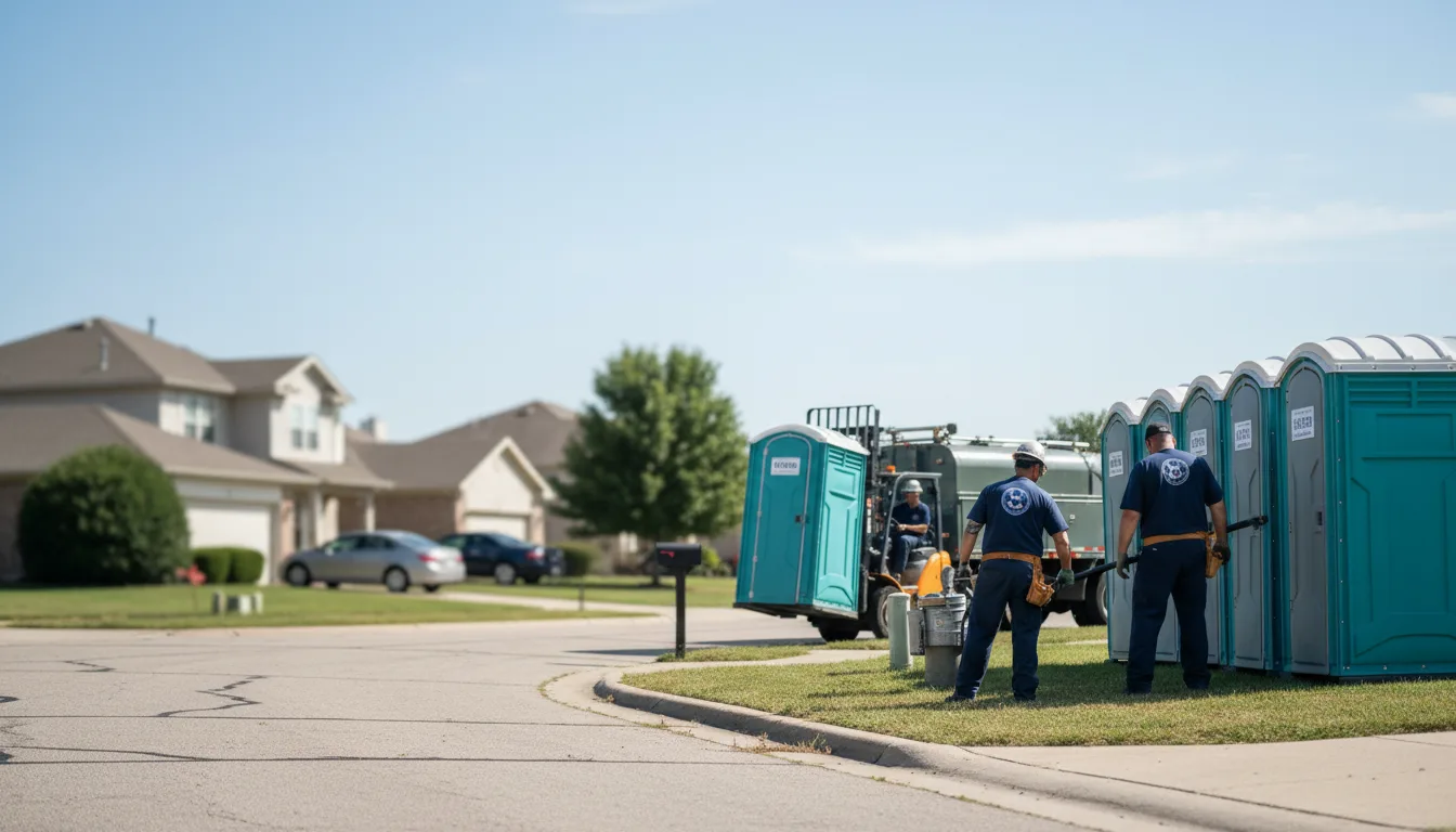 Porta Potty Rental in Haubstadt, IN near me